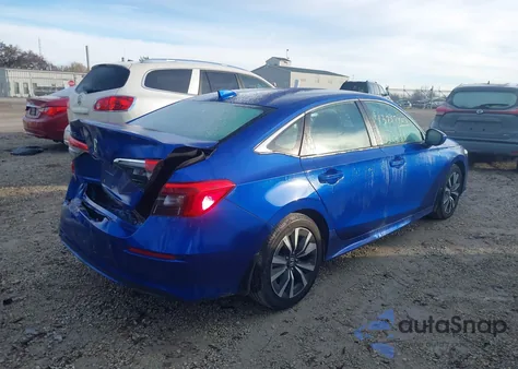 2024 Honda Civic Ex z USA, uszkodzony, nr VIN 2HGFE1F70RH326896